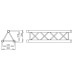 Fantek FK30T 300mm Aluminium Triangular Truss Fantek FK30T 300mm Aluminium Triangular Truss