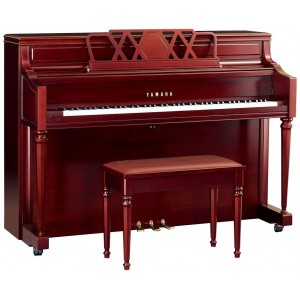 Yamaha M2 SM Upright Piano - Satin Mahogany