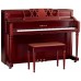 Yamaha M2 SM Upright Piano - Satin Mahogany