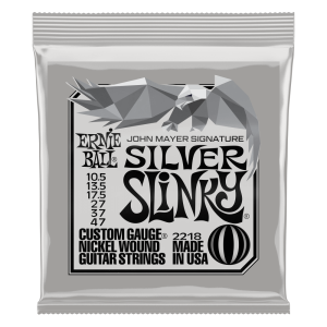Ernie Ball P02218 John Mayer Silver Slinky Signature Electric Guitar Strings