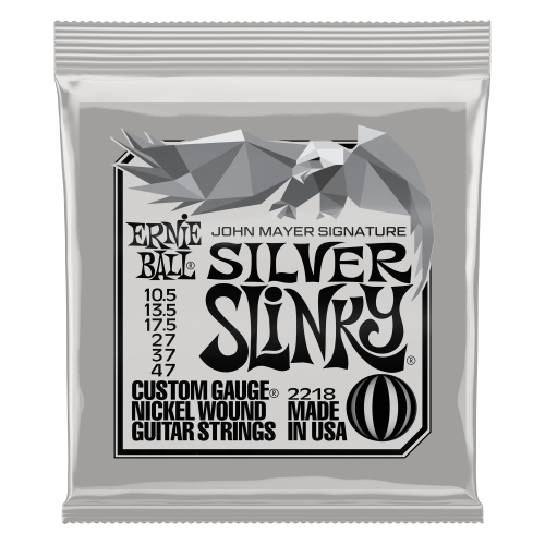 Ernie Ball P02218 John Mayer Silver Slinky Signature Electric Guitar Strings