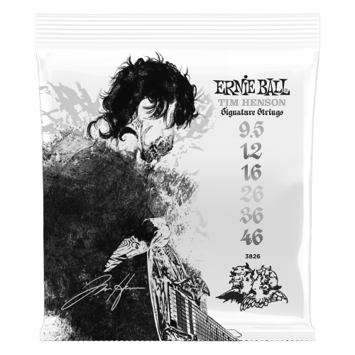 Ernie Ball P03826 Tim Henson Signature Electric Guitar Strings - 9.5-46 Gauge