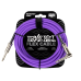 Ernie Ball P06466 Flex Instrument Cable Straight/Angle 20ft - Purple