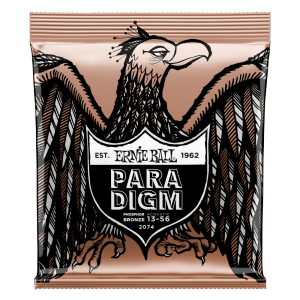 Ernie Ball Paradigm Medium Phosphor Bronze Acoustic Guitar Strings - 13-56 Gauge