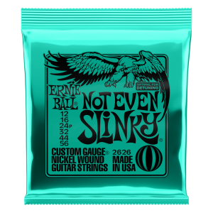 Ernie Ball P02626 - Not Even Slinky Nickel Wound Electric Guitar Strings - 12-56 Gauge