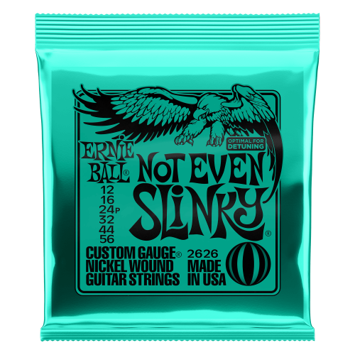 Ernie Ball P02626 - Not Even Slinky Nickel Wound Electric Guitar Strings - 12-56 Gauge