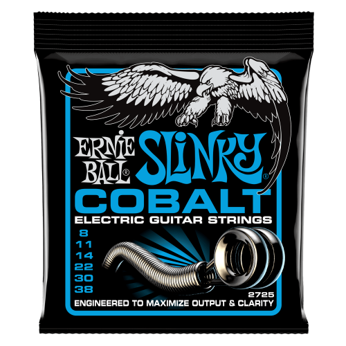 Ernie Ball Extra Slinky Cobalt Electric Guitar Strings - 8-38 Gauge