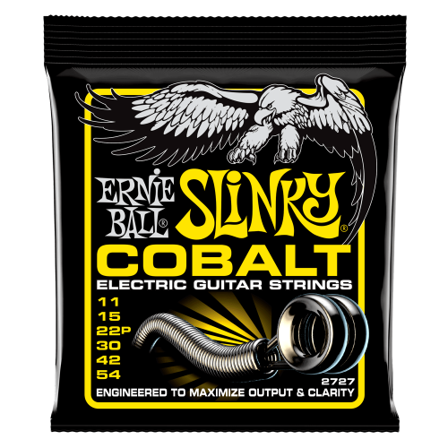 Ernie Ball Beefy Slinky Cobalt Electric Guitar Strings - 11-54 Gauge