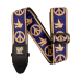 Ernie Ball Navy Blue and Beige Peace Love Dove Jacquard Strap - P04699