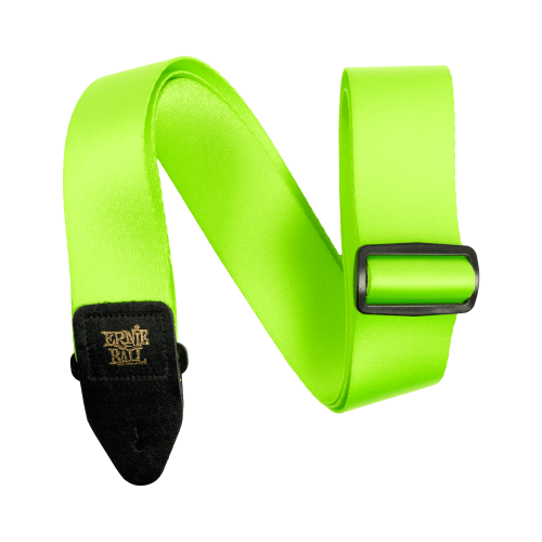 Ernie Ball Neon Green Premium Strap - P05320