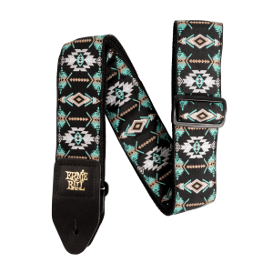 Ernie Ball Southwestern Turquoise Jacquard Strap - P05325