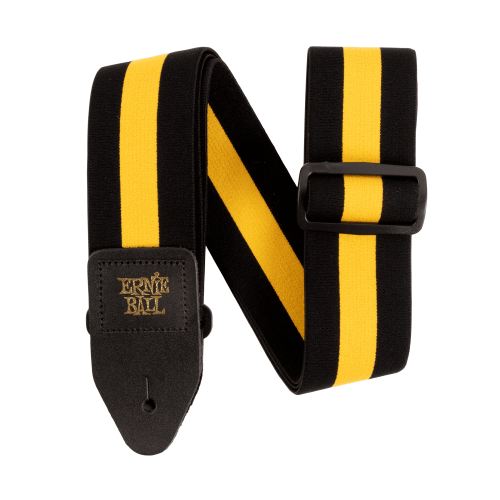 Ernie Ball Stretch Comfort Racer Yellow Strap - P05328