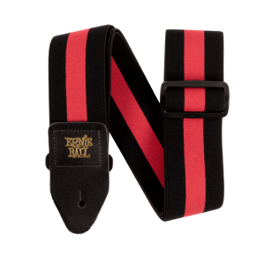 Ernie Ball Stretch Comfort Racer Red Strap - P05329