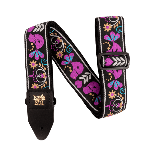 Ernie Ball Purple Bird Lupin Jacquard Strap - P05331