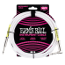 Ernie Ball 10' Straight / Angle Instrument Cable - White