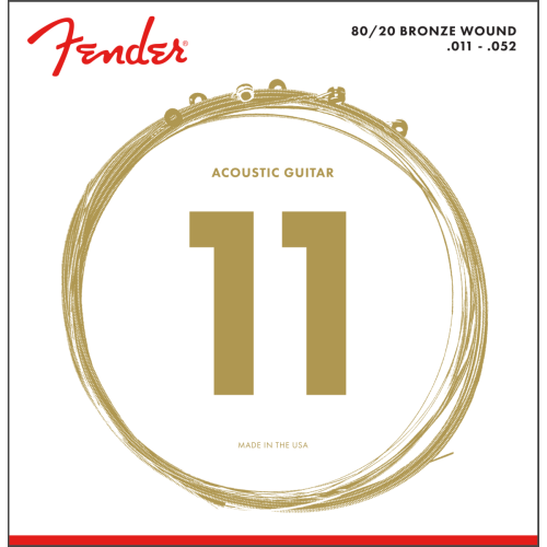 Fender 0730070405 70CL 80/20 Bronze Acoustic Strings