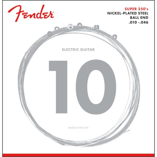 Fender 0730250406 Nickel Plated Steel Guitar Strings