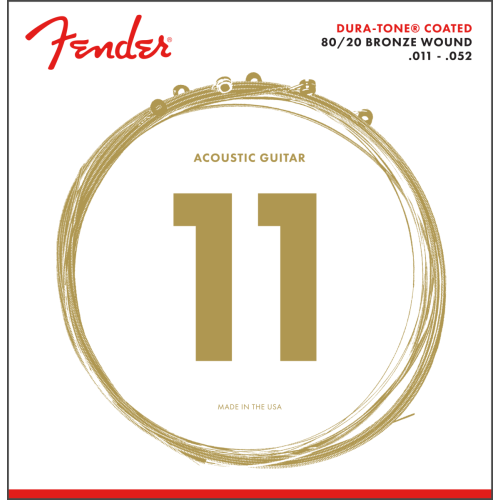 Fender 0730880003 80/20 Bronze Strings