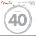 Fender 0737250403 7250 Nickel Plated Steel Bass Strings