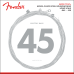 Fender 0737250405 7250 Nickel Plated Steel Bass Strings