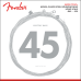 Fender 0737250406 7250 Nickel Plated Steel Bass Strings