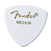 Fender 1980346880 Classic Celluloid Picks, 346 Shape, White, Medium (12)