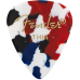 Fender 1980351750 Classic Celluloid Picks, 351 Shape, Thin, 12 Count - Confetti