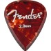 Fender 1986351003 2.0mm Aero Acrylic Picks, 6-count - Tortoiseshell