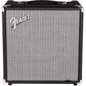 Fender 2370204900 Rumble 25 (V3), 230V UK - Black/Silver