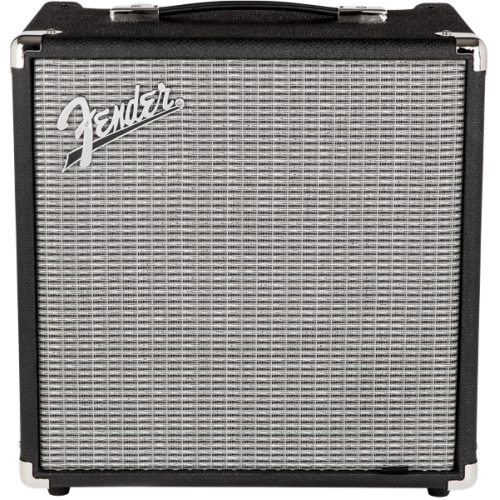 Fender 2370204900 Rumble 25 (V3), 230V UK - Black/Silver