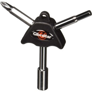 Gibraltar SC-GTK Tri-Key Drum Key Tool