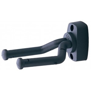 K & M Guitar Wall Mount - Black