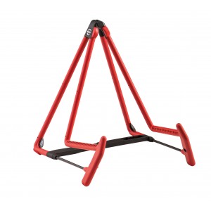 K & M A-guitar stand Heli 2 - Red
