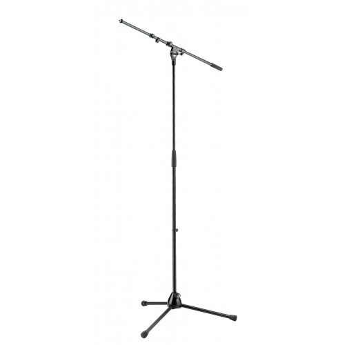K & M 210/9 Microphone Stand - Black