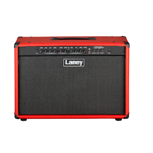 Laney LX120RT-RED Guitar Combo - 120W - 2x12 Inch HH Woofers - Reverb
