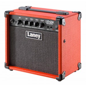 Laney LX15B Bass Guitar Combo - 15W - 2 x 5 Inch Woofers - Red