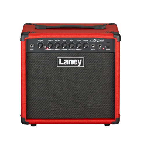 Laney LX20R-RED Guitar Combo - 20W - 8 Inch Woofer - Reverb