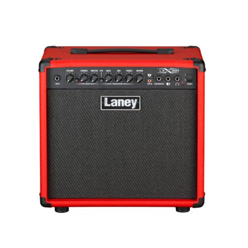 Laney LX35R-RED Guitar Combo - 35W - 10 Inch Woofer - Reverb