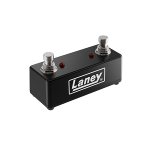 Laney FS2-MINI Dual Switch Mini Pedal - LED Status Lights - Removable Lead