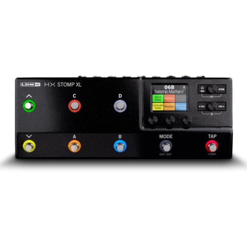 Line 6 HX Stomp XL Guitar Multi-Effects Processor- Black