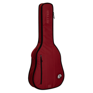 Ritter RGD2DSRD Davos Dreadnought Guitar 4/4 Gig Bag - Spicey Red