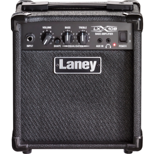 Laney LX10-B Bass Guitar Combo - 10W - 5 Inch Woofer - Black