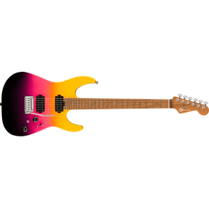 Charvel 2962411500 Pro-Mod DK24 HH 2PT CM, Caramelized Maple Fingerboard - Malibu Sunset