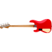 Charvel 2963068509 Pro-Mod San Dimas Bass PJ IV MAH, Caramelized Maple Fingerboard - Satin Ferrari Red
