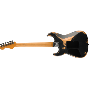 Charvel 2965201303 Pro-Mod Relic San Dimas Style 1 HH FR PF Electric Guitar - Weathered Black