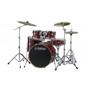 Yamaha SBP2F5CR Stage Custom Birch Drum Shell Pack - Cranberry Red (Without Hardware)