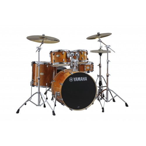 Yamaha SBP2F5HA Stage Custom Birch Drum Shell Pack - Honey Amber (Without Hardware)