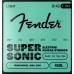 Fender 0730150309 SuperSonic 150L Guitar Strings, Pure Nickel, Ball End, Gauges .009-.042 (3-Pack)