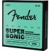 Fender 0730250309 SuperSonic™ 250L Guitar Strings, Nickel-Plated Steel, Ball End, Gauges .009-.042 (3-Pack)