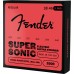 Fender 0730250310 SuperSonic 250R Guitar Strings, Nickel-Plated Steel, Ball End, Gauges .010-.046 (3-Pack)